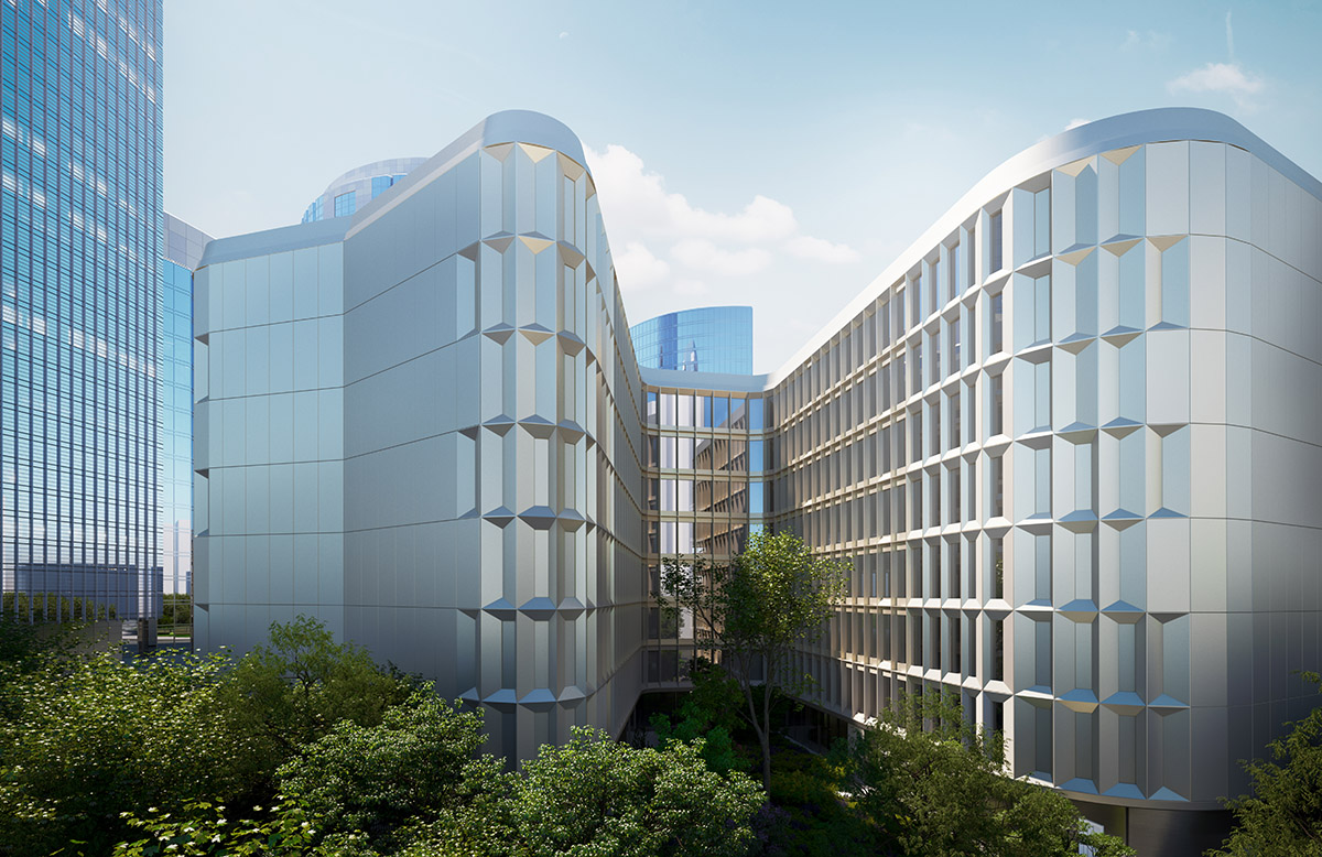 Carlo Ratti Associati designs mixed-use office with two wings connecting two neighborhoods in Paris