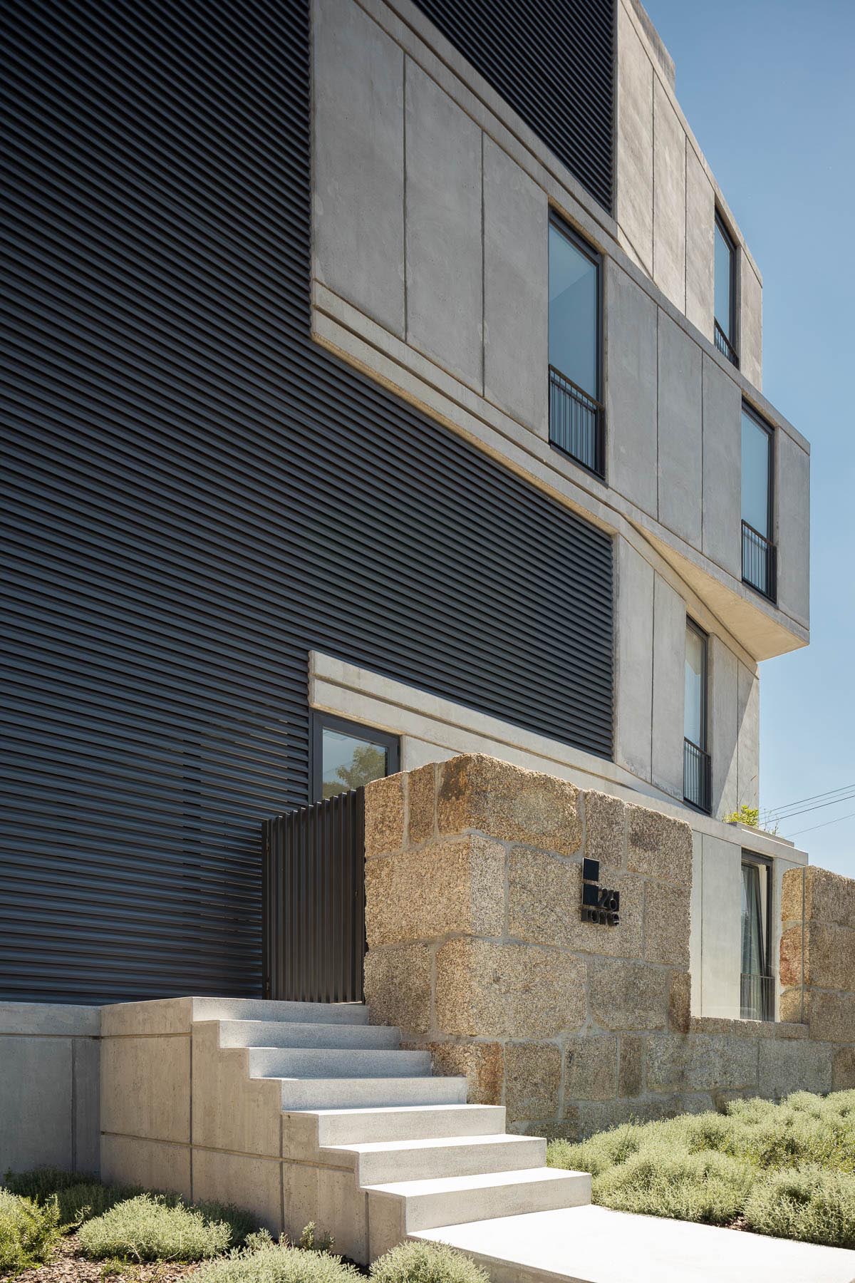 Concrete Brutalist-Like Beauty Sprouts Up the Ground 