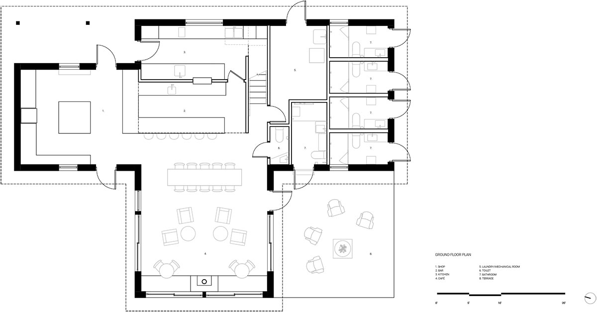 Four A-framed cabins by Atelier L'Abri captures the wild beauty of Canadian region for campers