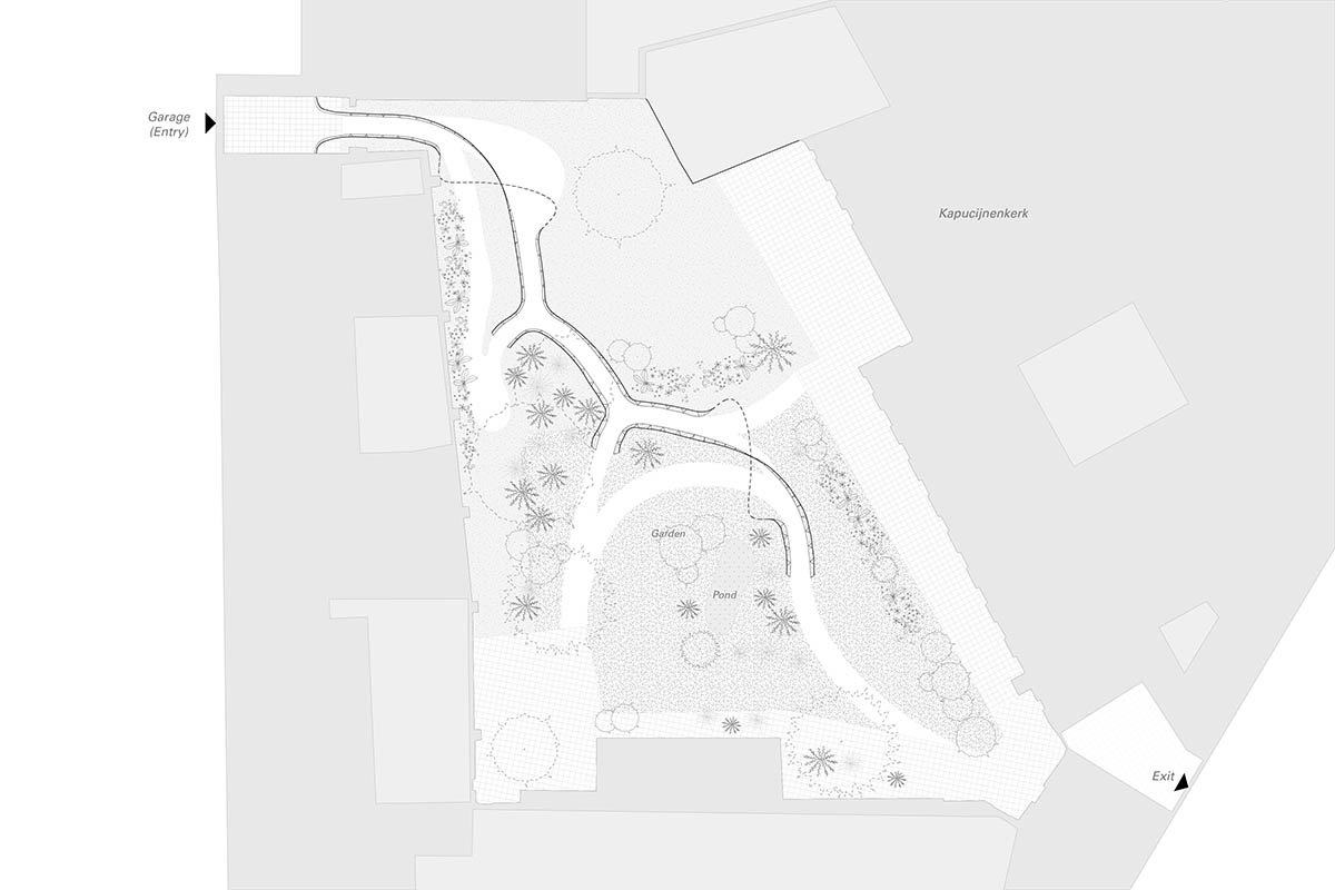 SO-IL creates passage made from 3D knit textile for Bruges Triennial 2024