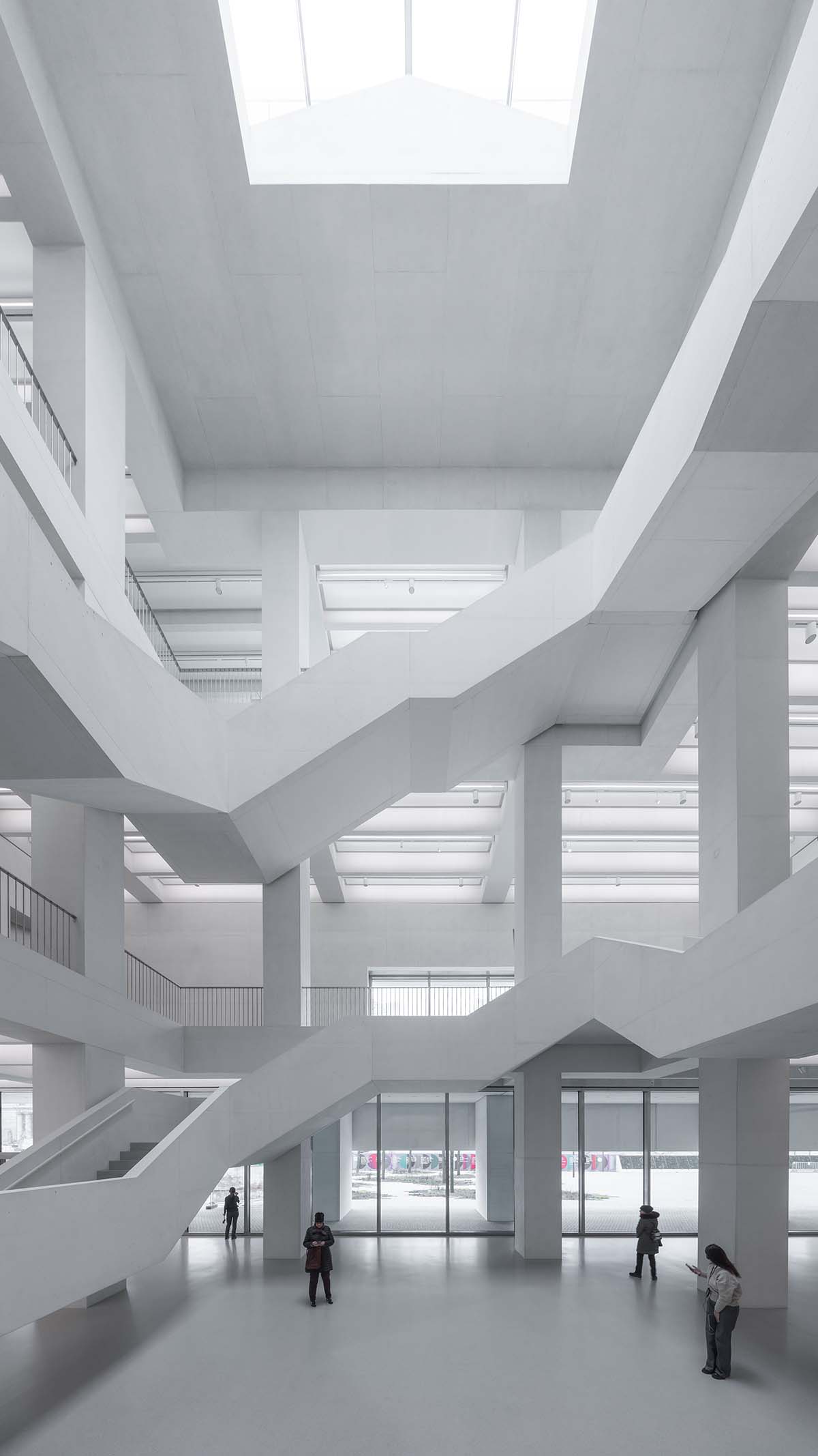 The Museum of Modern Art in Warsaw acts as 