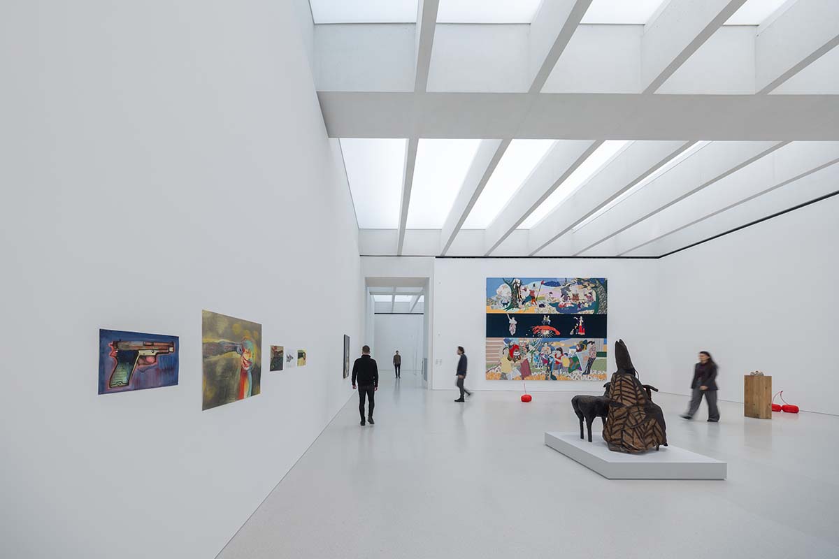 The Museum of Modern Art in Warsaw acts as 