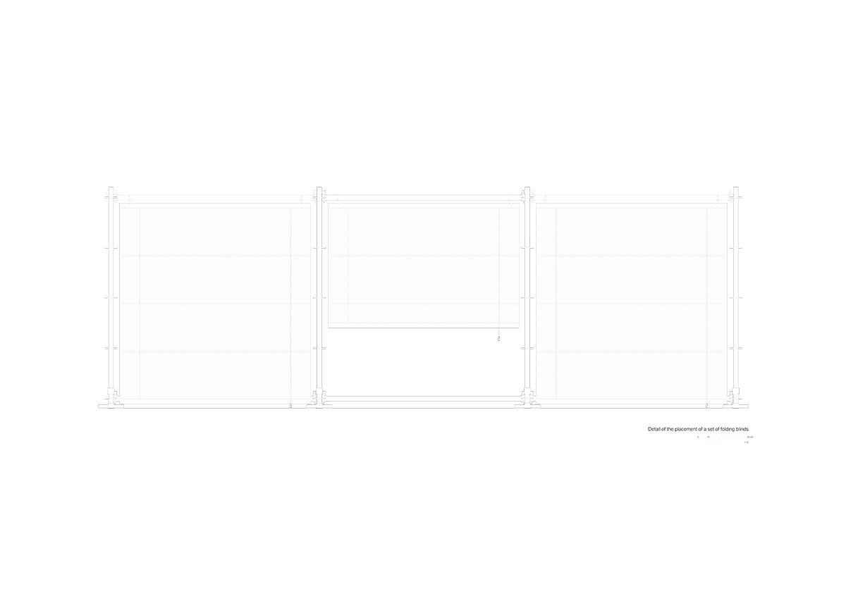 Aire Pavilion wrapped by giant scaffolding represents 