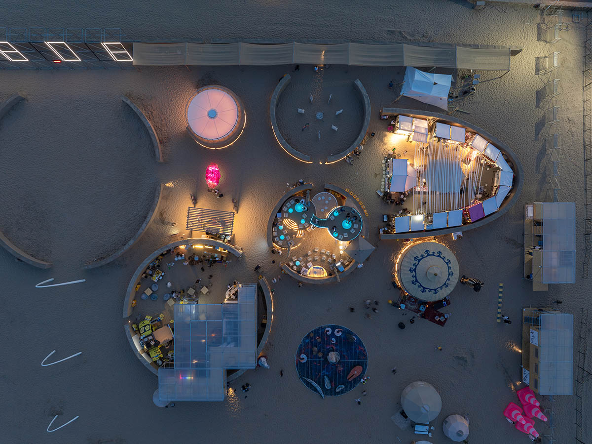 MAD Architects blends art and architecture for a public art project at 2024 Aranya Theatre Festival