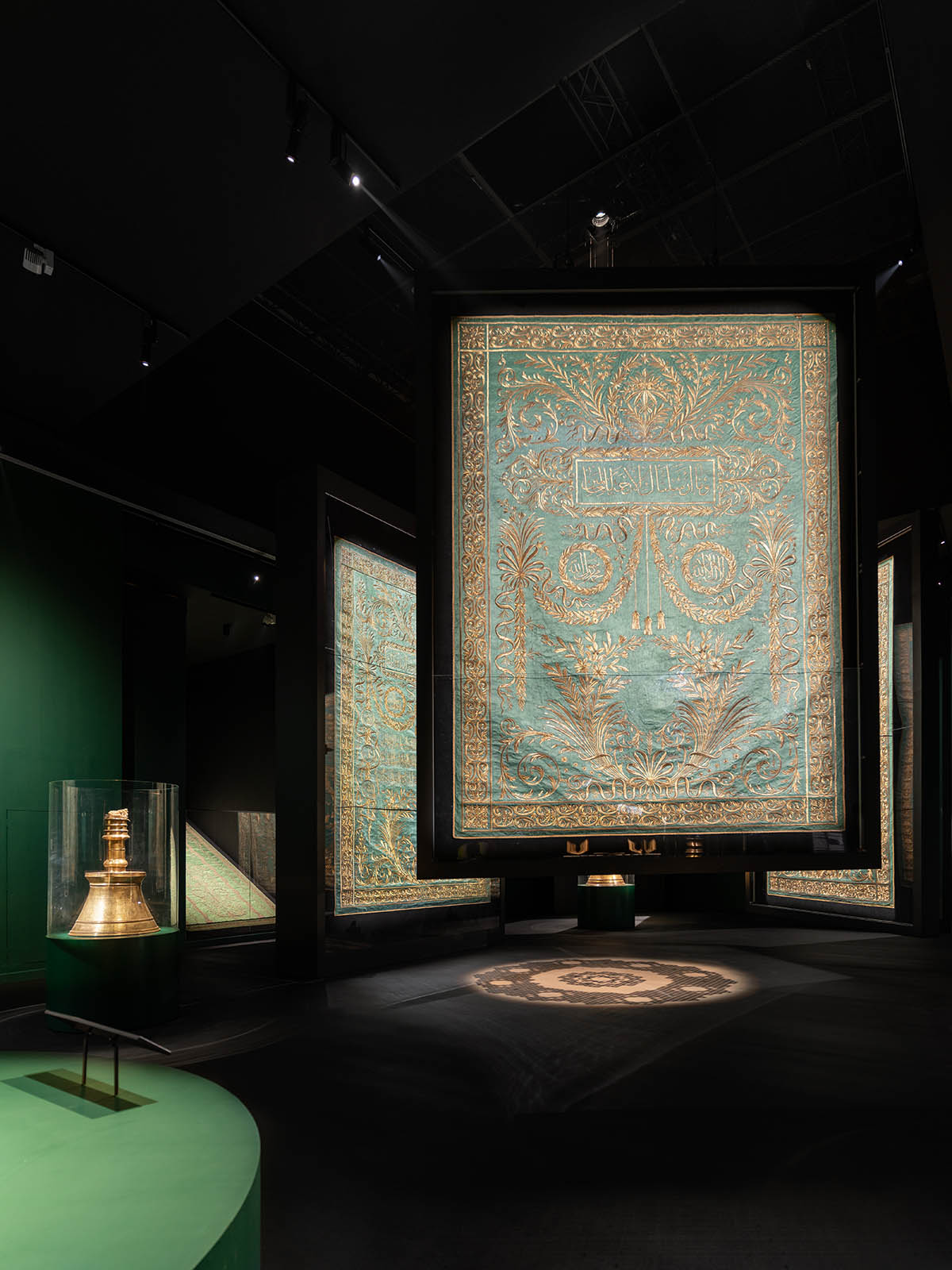 OMA creates scenography with monumental archetypal elements for the Islamic Arts Biennale