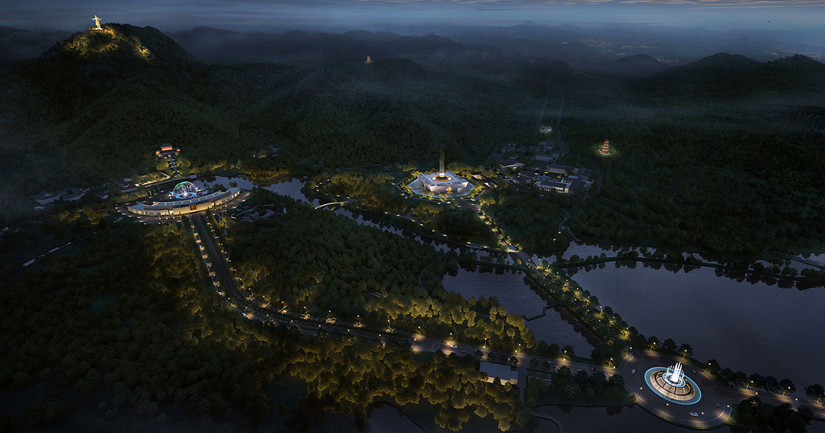 UAD and Architectural Design & Research Institute of Scut design for Da Yu Memorial Hall in China
