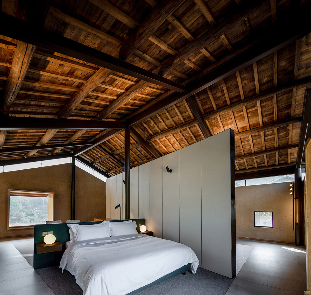 MDO converts existing village houses into a boutique hotel inspired by traditional lantern culture 