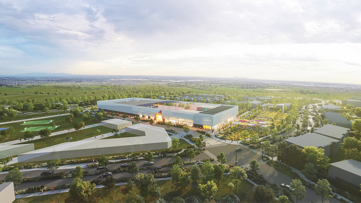 OMA to design new shopping centre integrated with community spaces in Melbourne's countryside