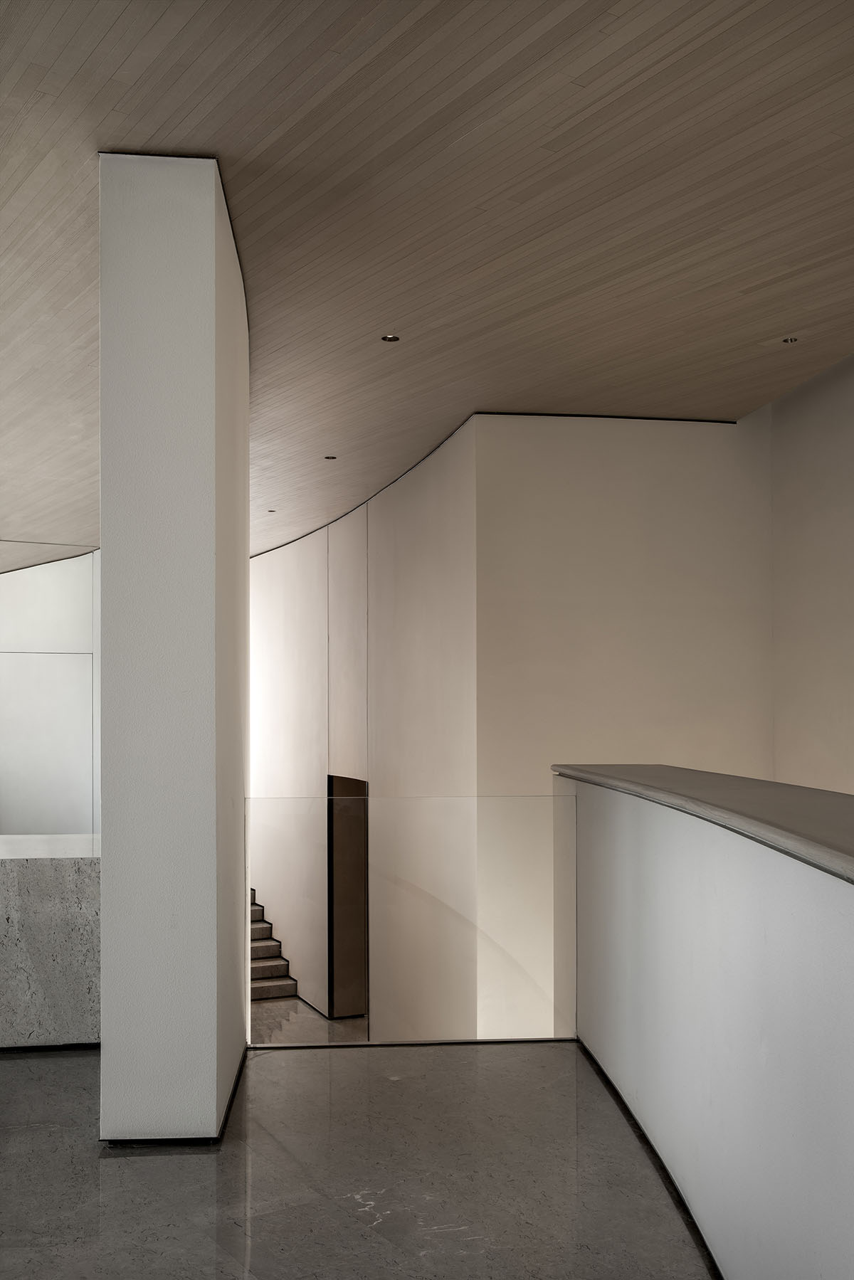 ONE-CU Interior Design Lab completes interiors of Xi'an Vanke - View Lake Sales Center in China