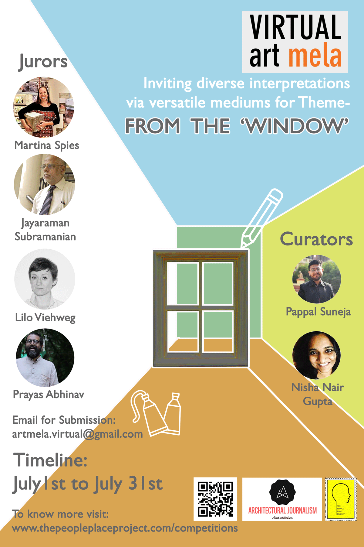 Virtual Art Mela: From the ‘Window’, 1st Cycle: Calls for Ideas across the World