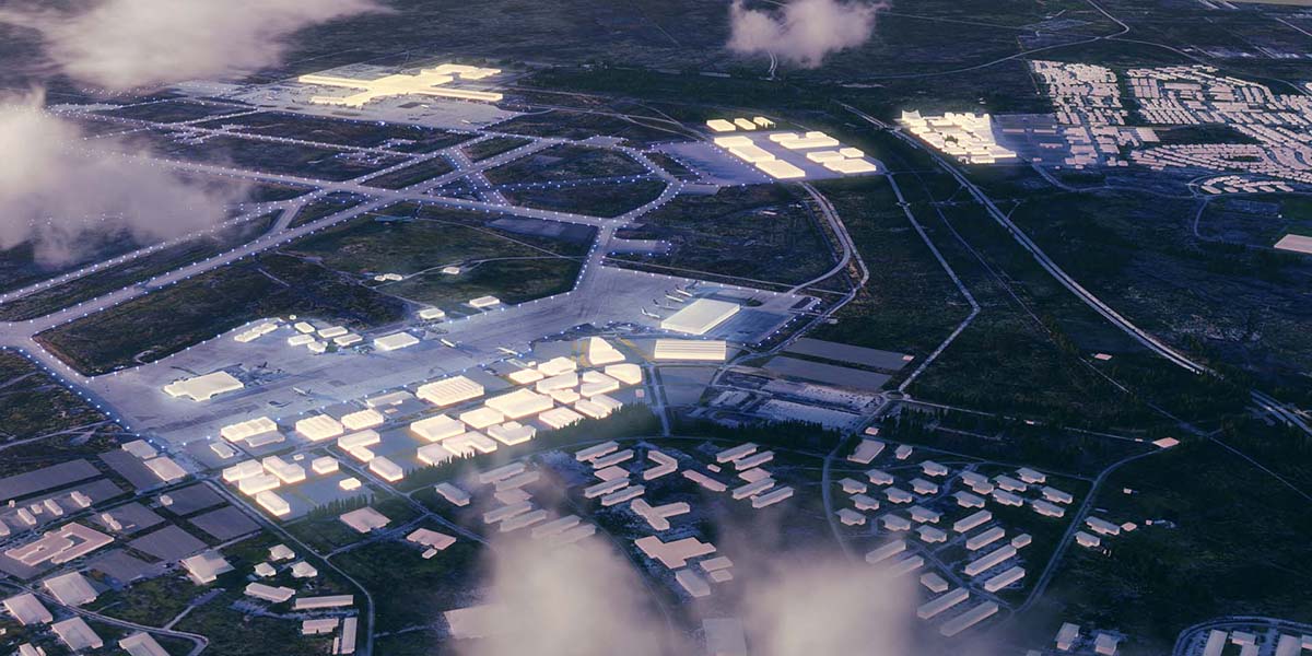 KCAP reveals plans for Keflavík Airport Area Strategic Masterplan in Iceland