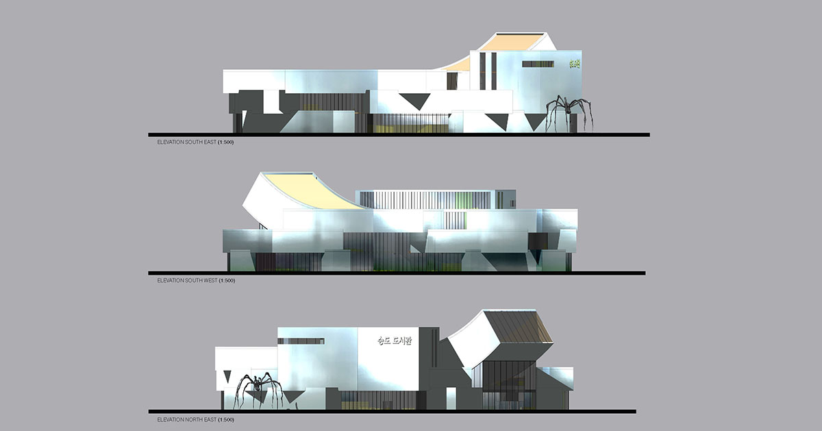 Building Office releases its competition proposal SONGDO Library Competition