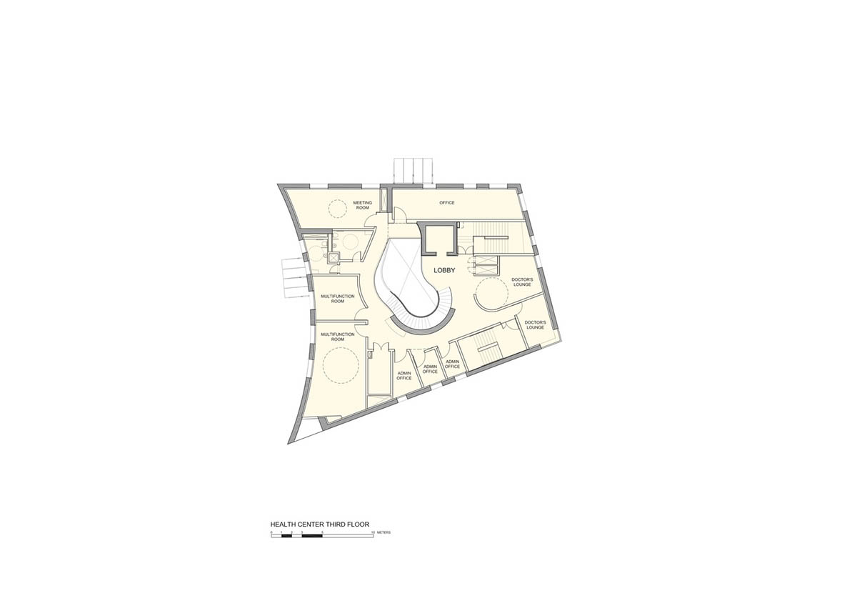 Steven Holl Architects completes Cofco Cultural and Health Center in Shanghai