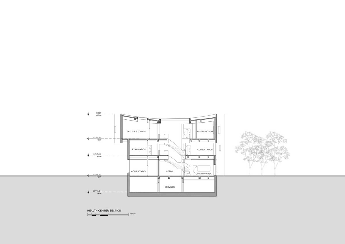 Steven Holl Architects completes Cofco Cultural and Health Center in Shanghai