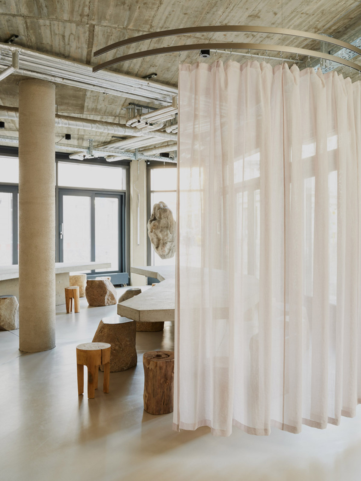 VAUST Studio creates post-pandemic restaurant with warm and natural tones in Berlin