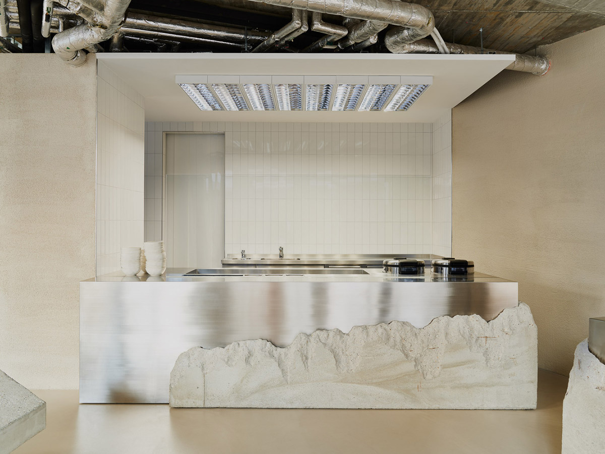 VAUST Studio creates post-pandemic restaurant with warm and natural tones in Berlin