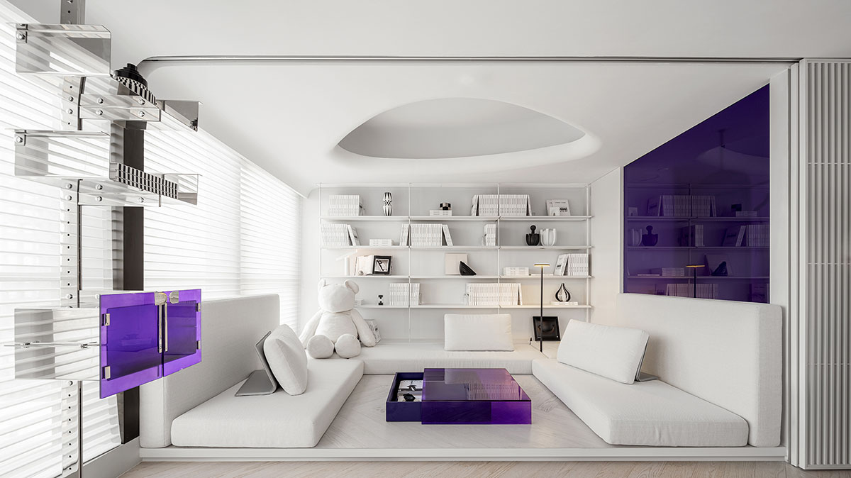 FREEFORM DESIGN completes apartment interior with fashionable and artistic look in China