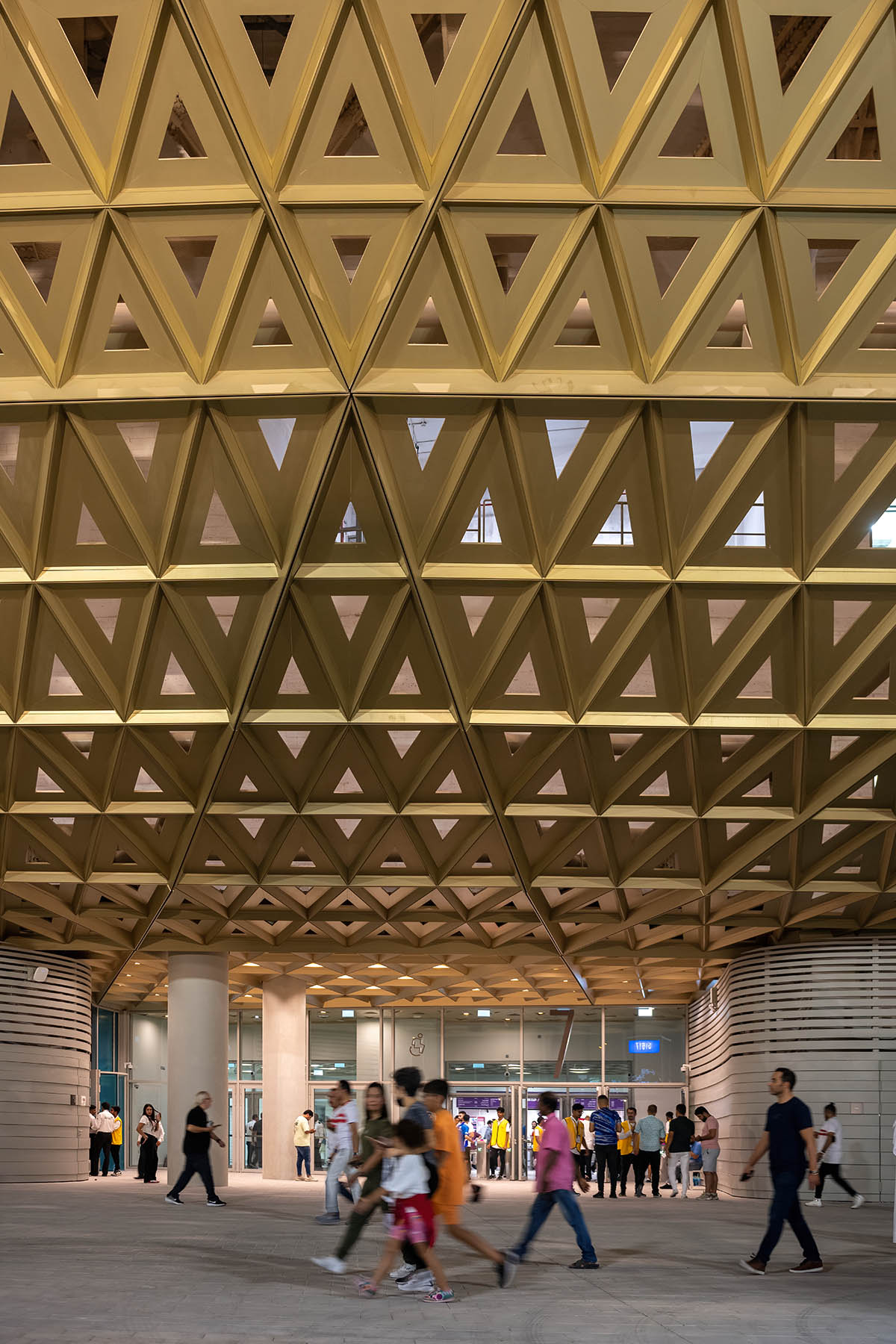 Lusail Stadium by Foster + Partners evokes