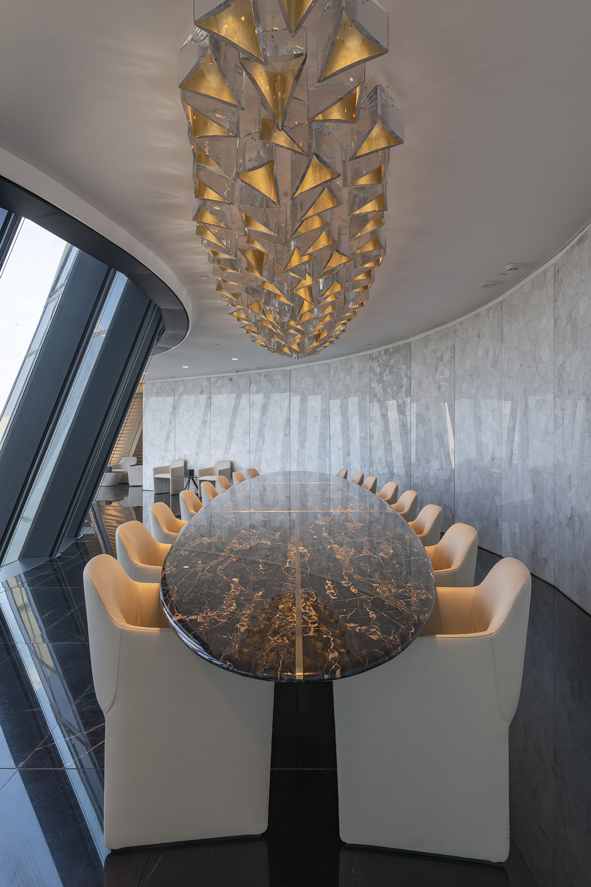 Foster + Partners completes National Bank of Kuwait headquarters wrapped in concrete fins 