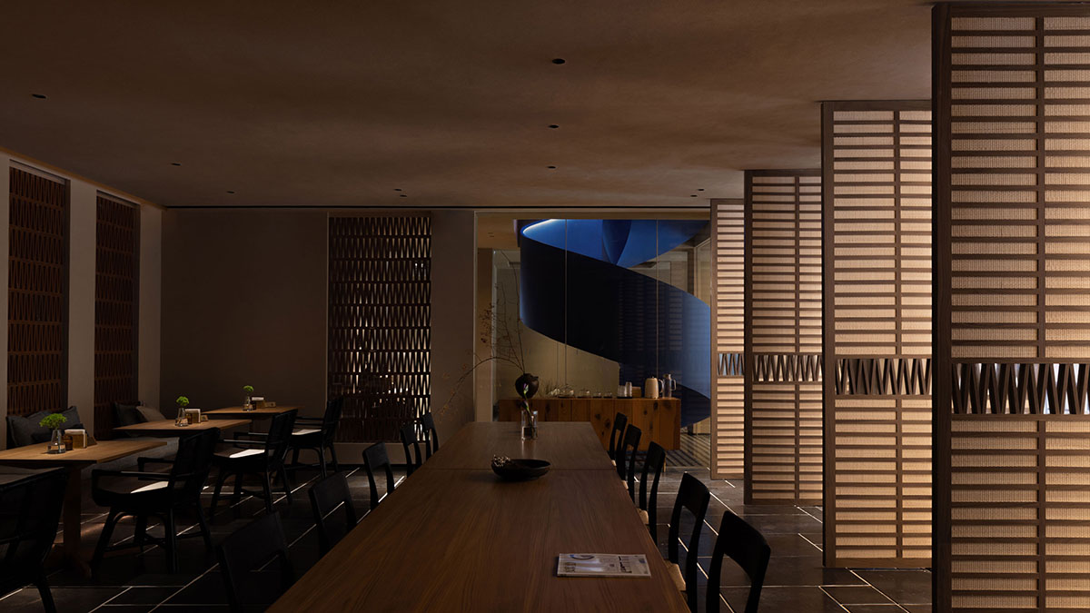 Fusion Design reveals seaside resort featuring red-colored and arched façade in Shenzhen