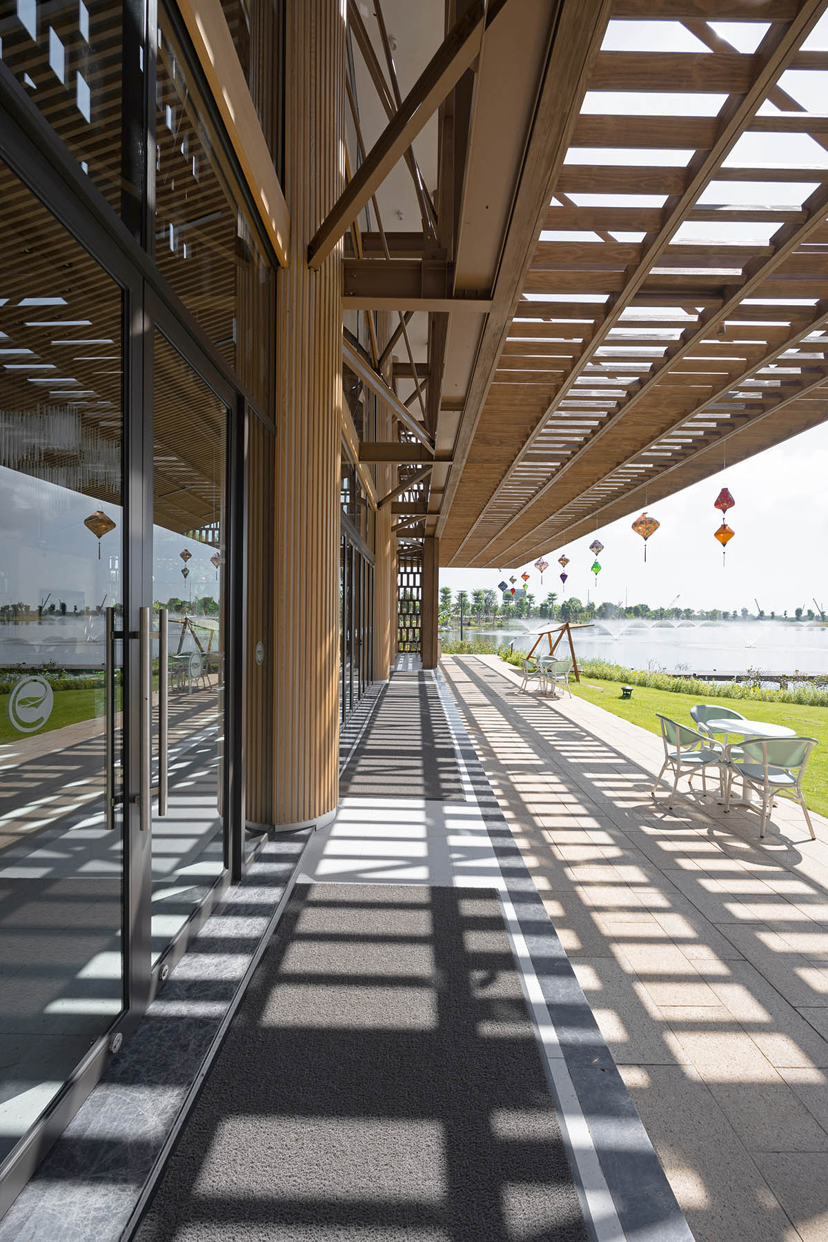 The Park by MIA Design Studio acts like rebellious structures embedded into the landscape 