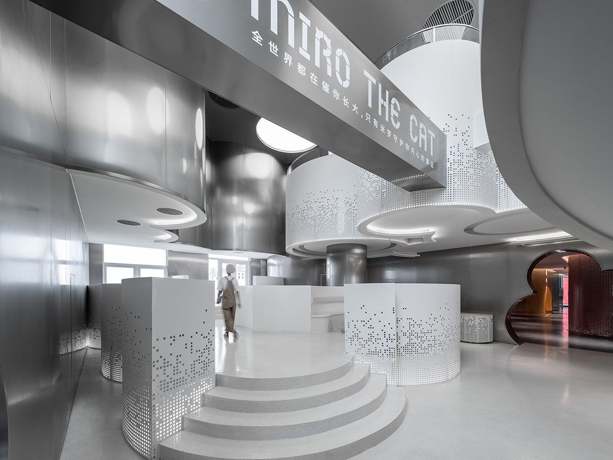 Wutopia Lab creates fairytale-like interiors for a bookstore in Jiangsu, China