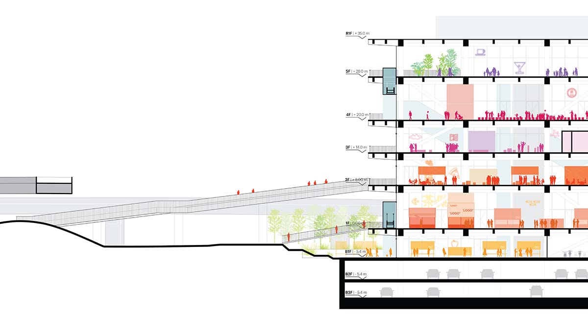 MVRDV challenges market typology with a translucent, colorful Market Cube in Zhubei, Taiwan