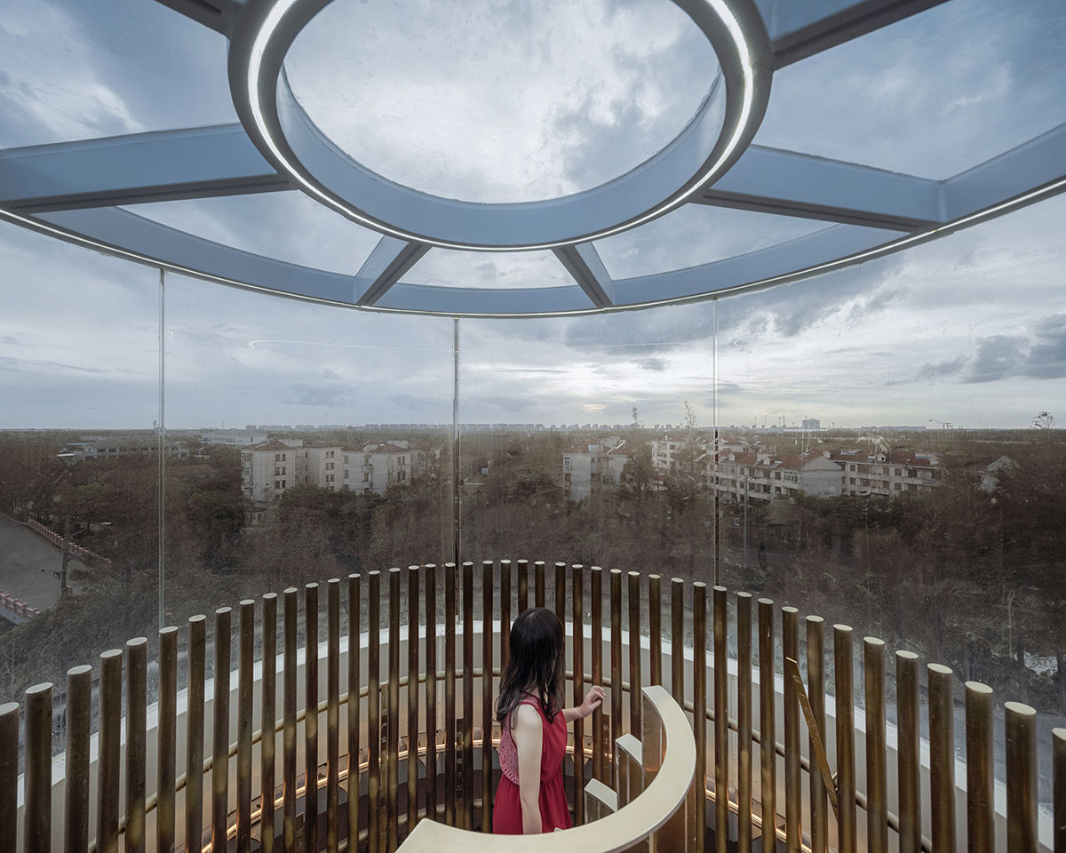 Wutopia Lab transforms an abandoned water tower into a memorial in Shanghai
