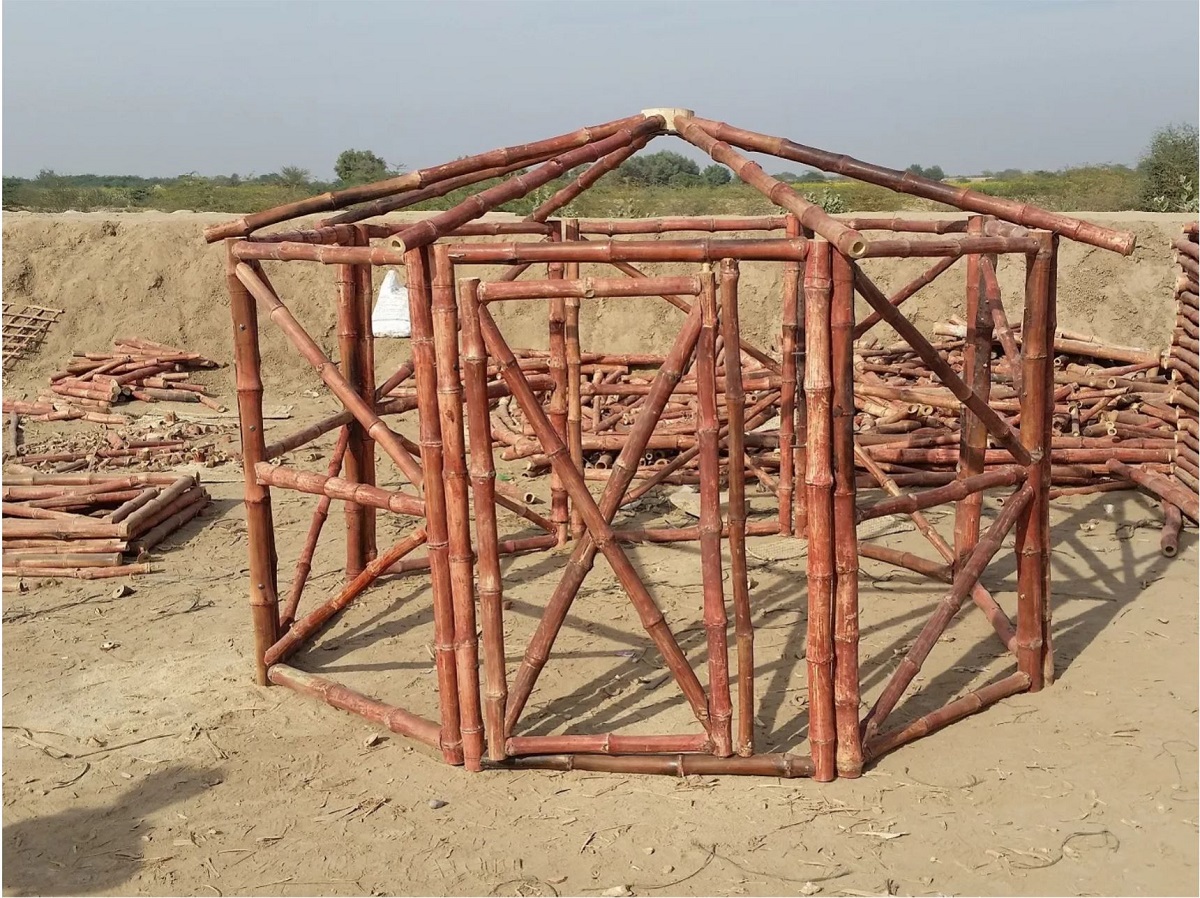 Lari OctaGreen: INTBAU Pakistan’s Prefabricated Bamboo Shelters