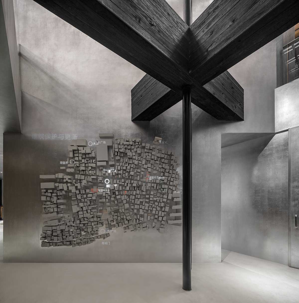 Vanke Nantou Gallery incorporates the collision of contemporary and historical spaces in Shenzhen