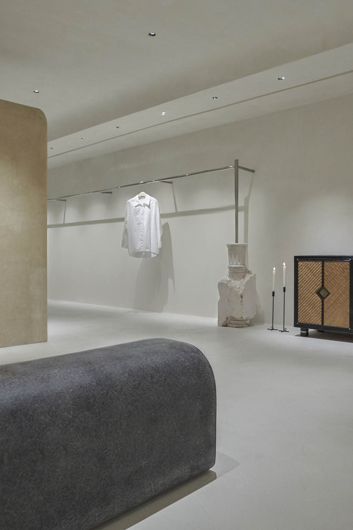 One Fine Day Studio & Partners creates grey-toned interiors for Maó store in Guangzhou