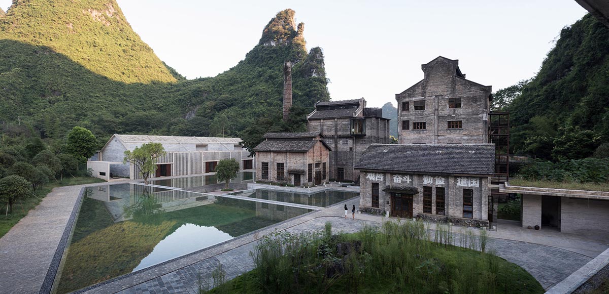 Vector Architects transforms old disused sugar mill into a hotel in China