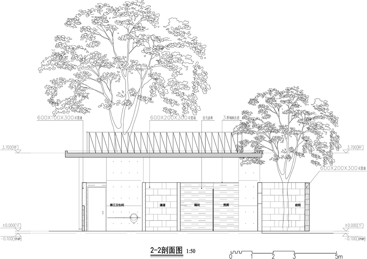 Public toilets have been elaborated in new aesthetic by Atelier cnS in Zuzhai village