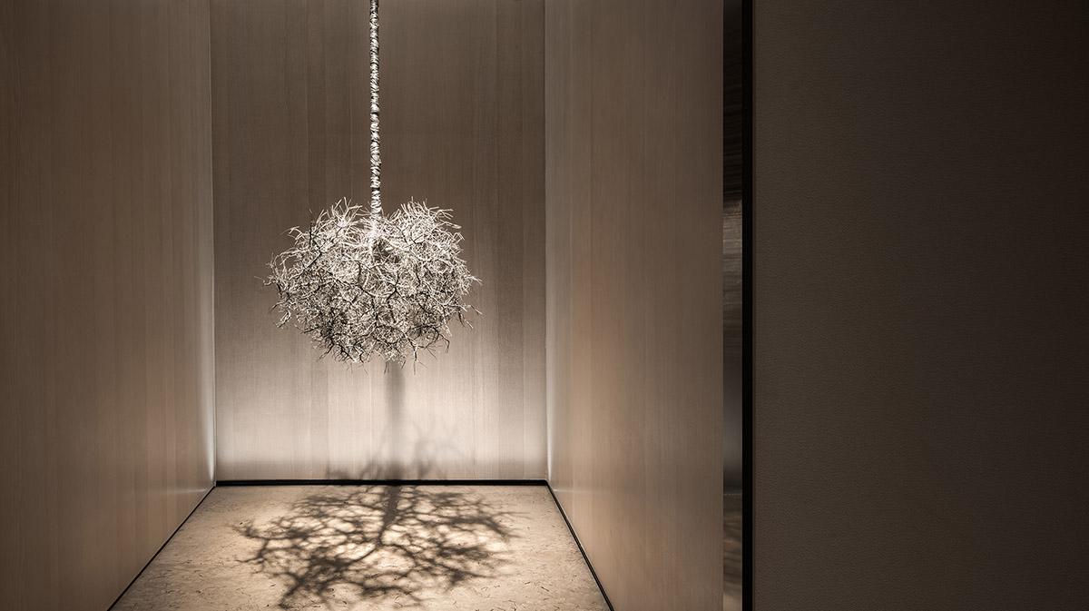 ONE-CU Interior Design Lab completes interiors of Xi'an Vanke - View Lake Sales Center in China