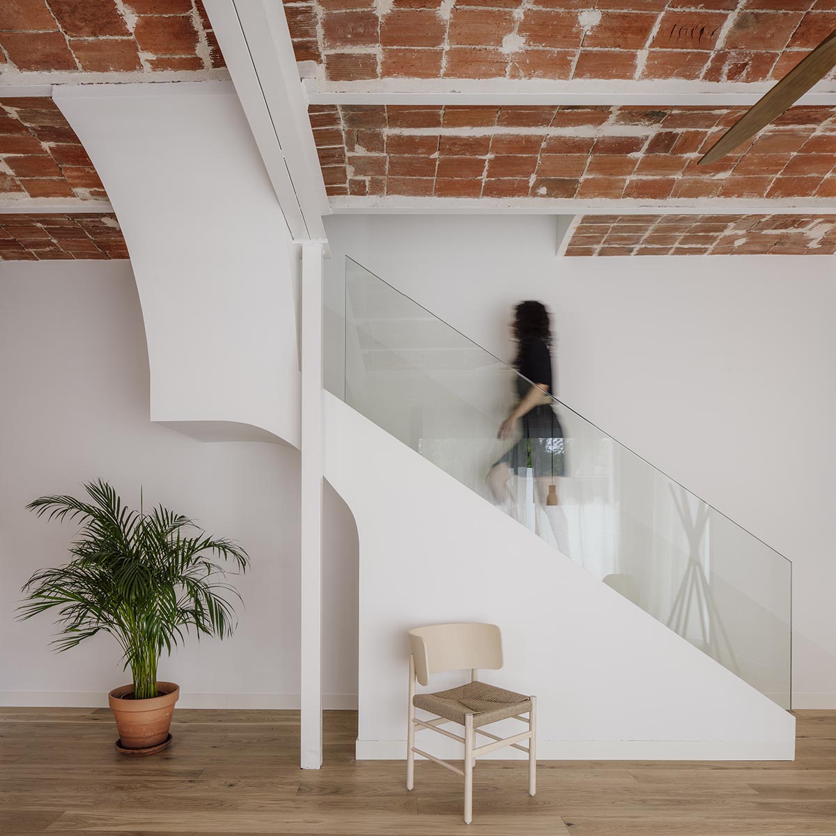Zooco Estudio exposes Catalan vaults with bricks to renovate this historic house in Madrid