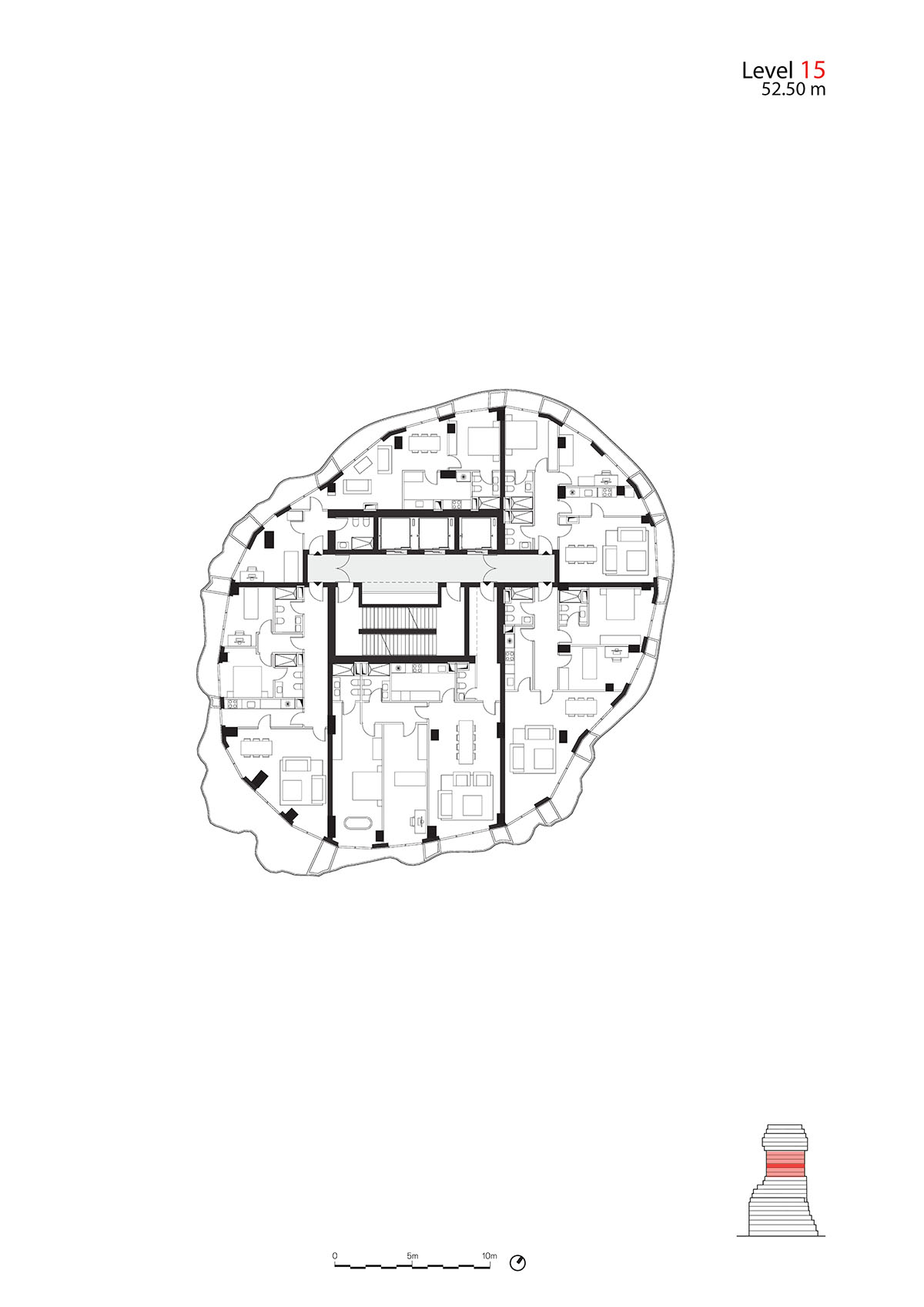 MVRDV sculpts mixed-use tower in the shape of a statue of Albania’s national hero