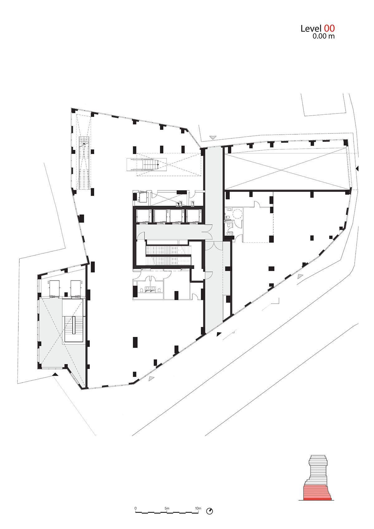 MVRDV sculpts mixed-use tower in the shape of a statue of Albania’s national hero