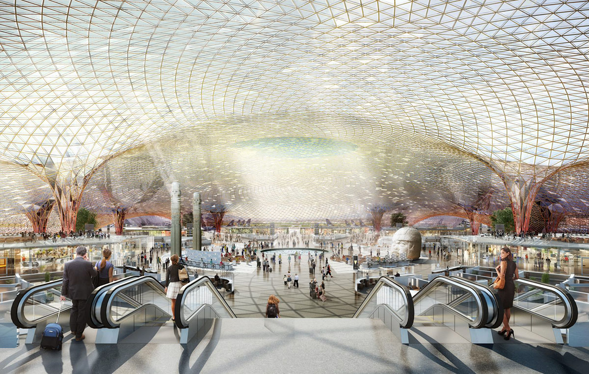 Foster+Partners and FR-EE's partly built Mexico City Airport cancelled after public vote