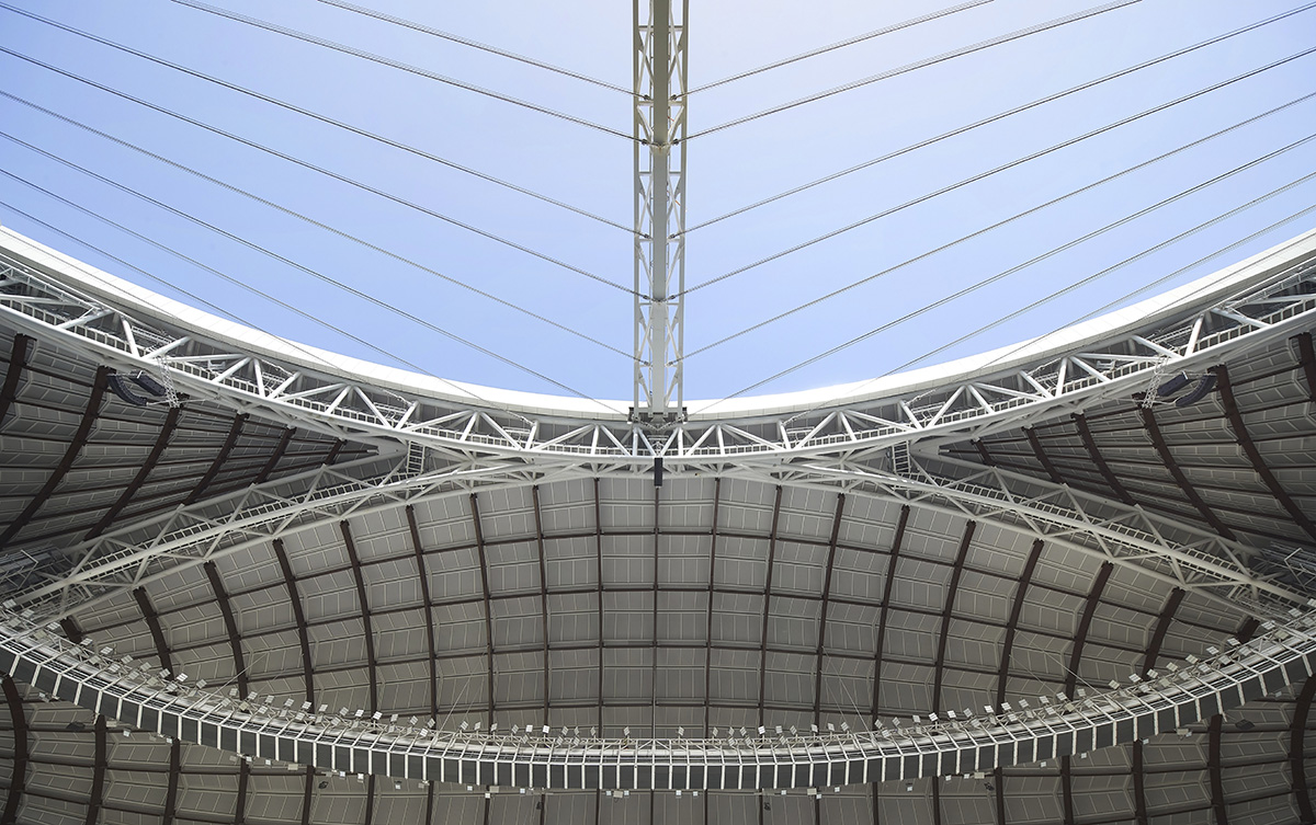 Zaha Hadid Architects' Al Janoub Stadium opens for World Cup in Qatar