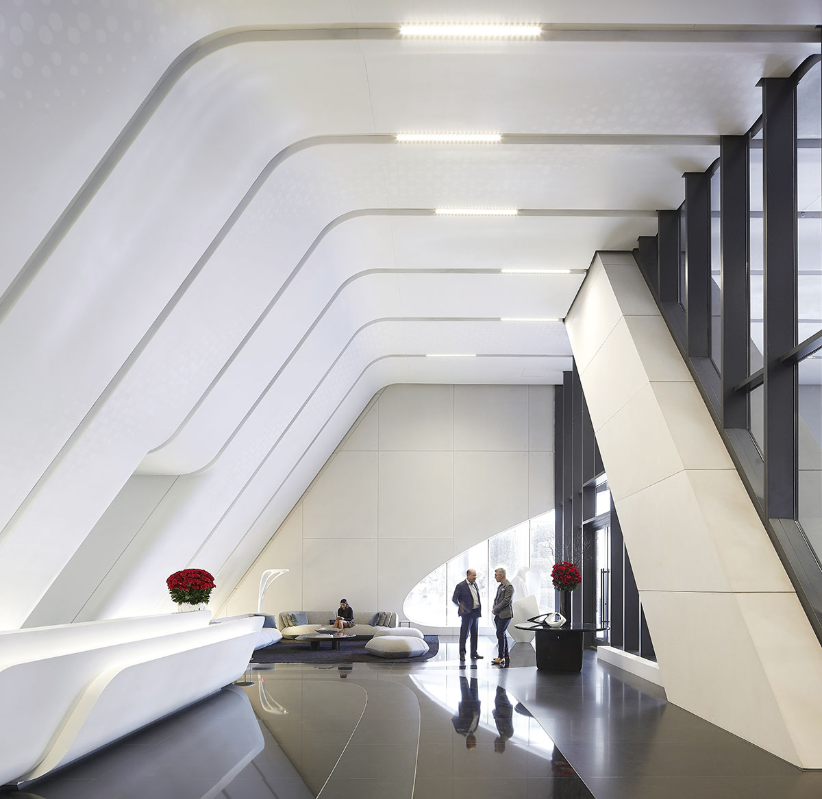 Zaha Hadid Architects' One Thousand Museum photographed by Hufton+Crow