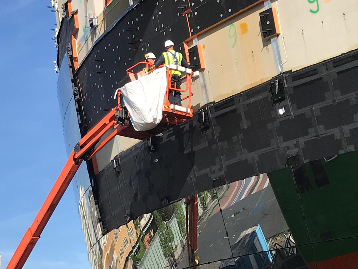 MVRDV's reflective bowl-shaped art depot tops out in Museumpark Rotterdam
