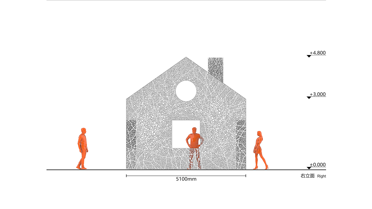 Field Conforming Studio built corten steel The Vanished House in Wuhan