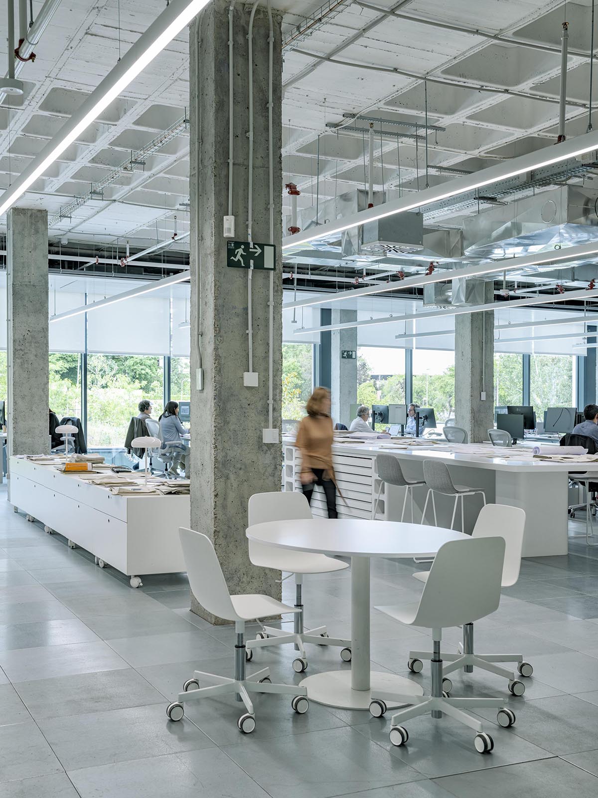 Perkins&Will converts former corporate complex into a people-focused workplace design in Madrid