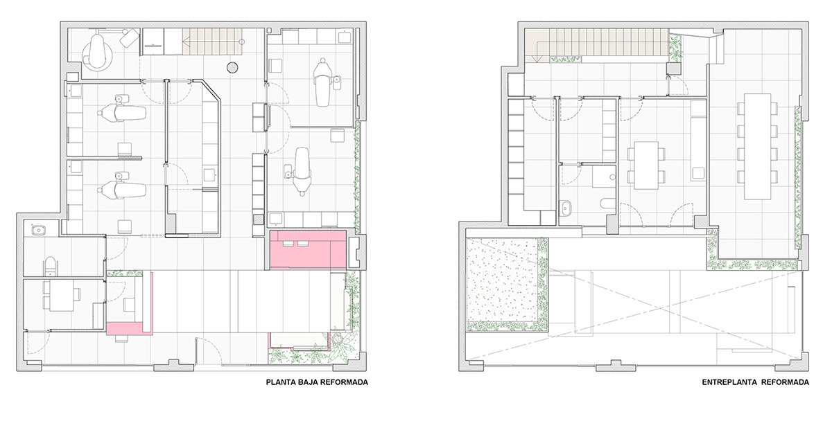 Pablo Muñoz Payá Arquitectos completes Comisura Dental Surgery with bright and colorful interiors