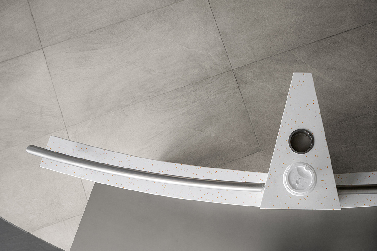 DAS Lab completes HEYTEA Store in Jinan with circular divisions activating movement inside