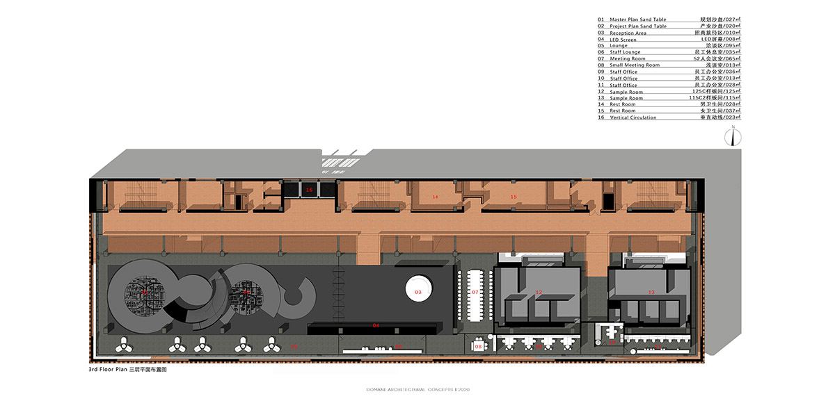 DOMANI completes TIC Art Center with red ceramic brick in Foshan 