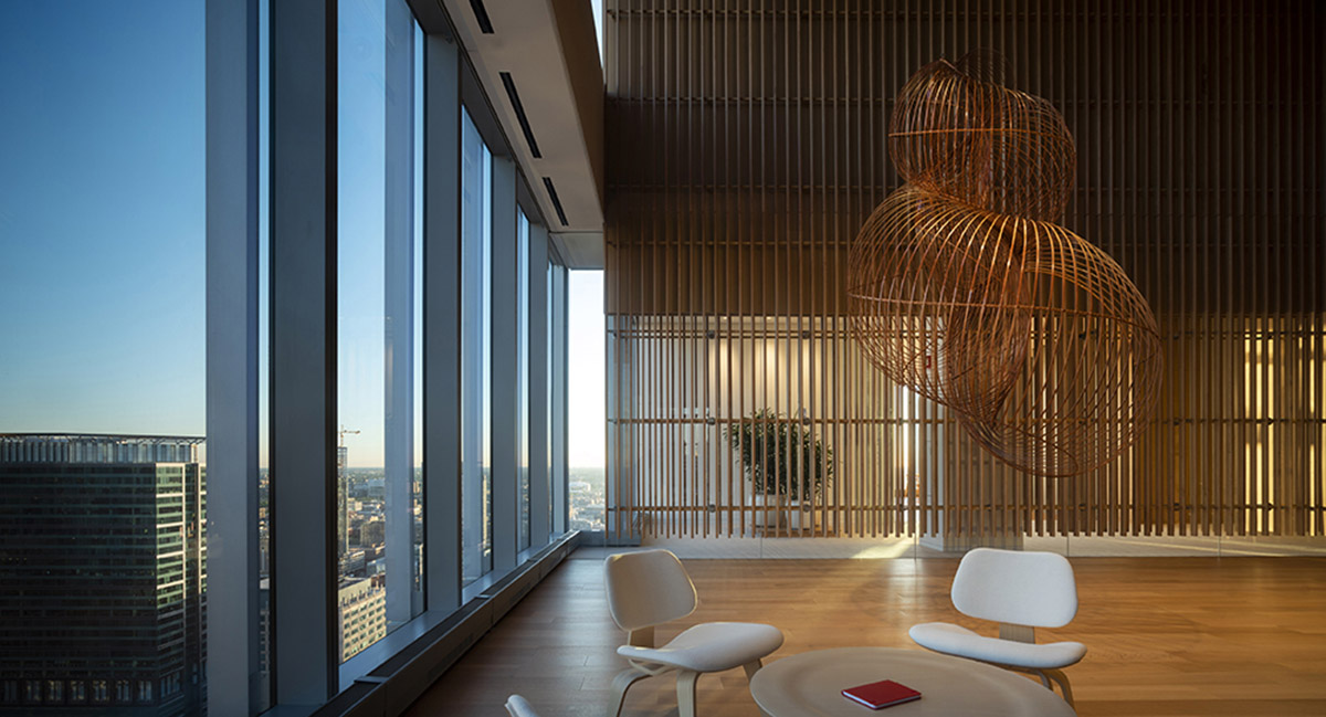 Alvisi Kirimoto transforms the 32nd floor of a skyscraper in Chicago