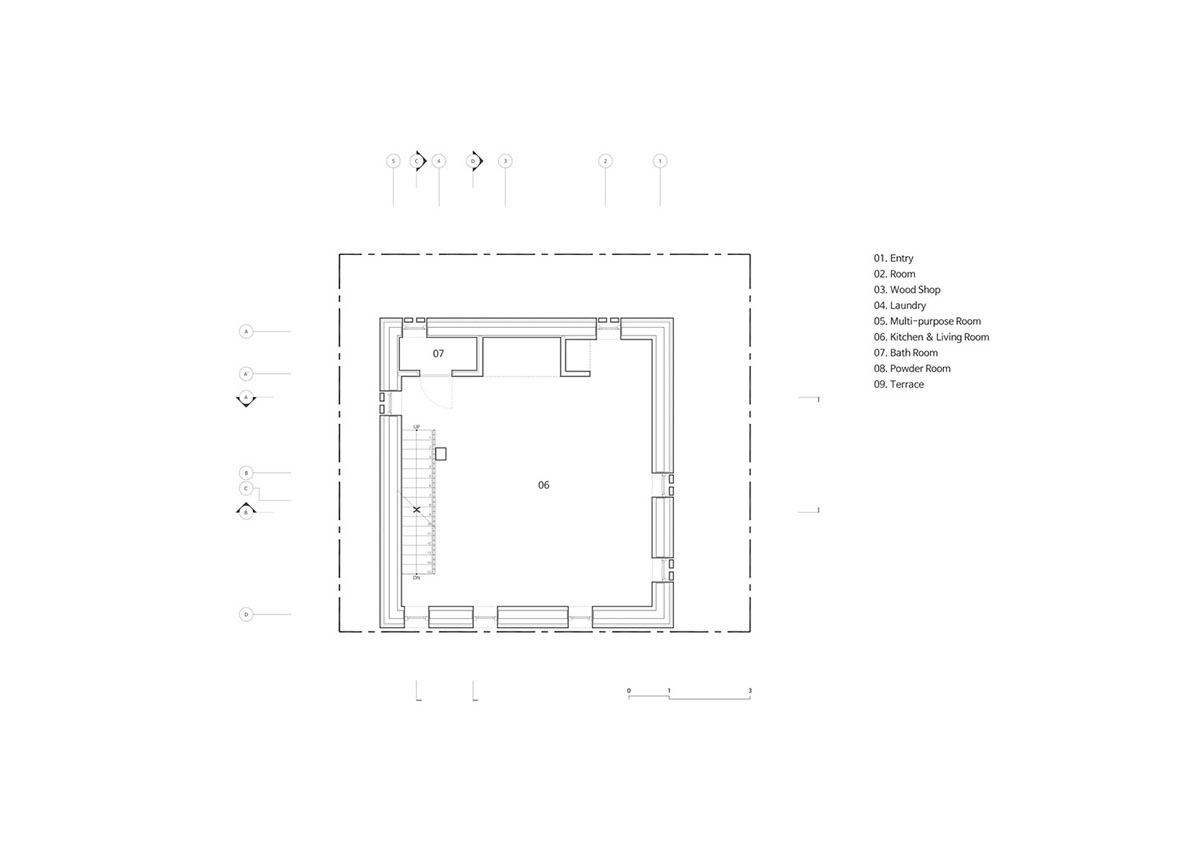 stpmj's New Five-Story House Adapts To A Narrow Plot With