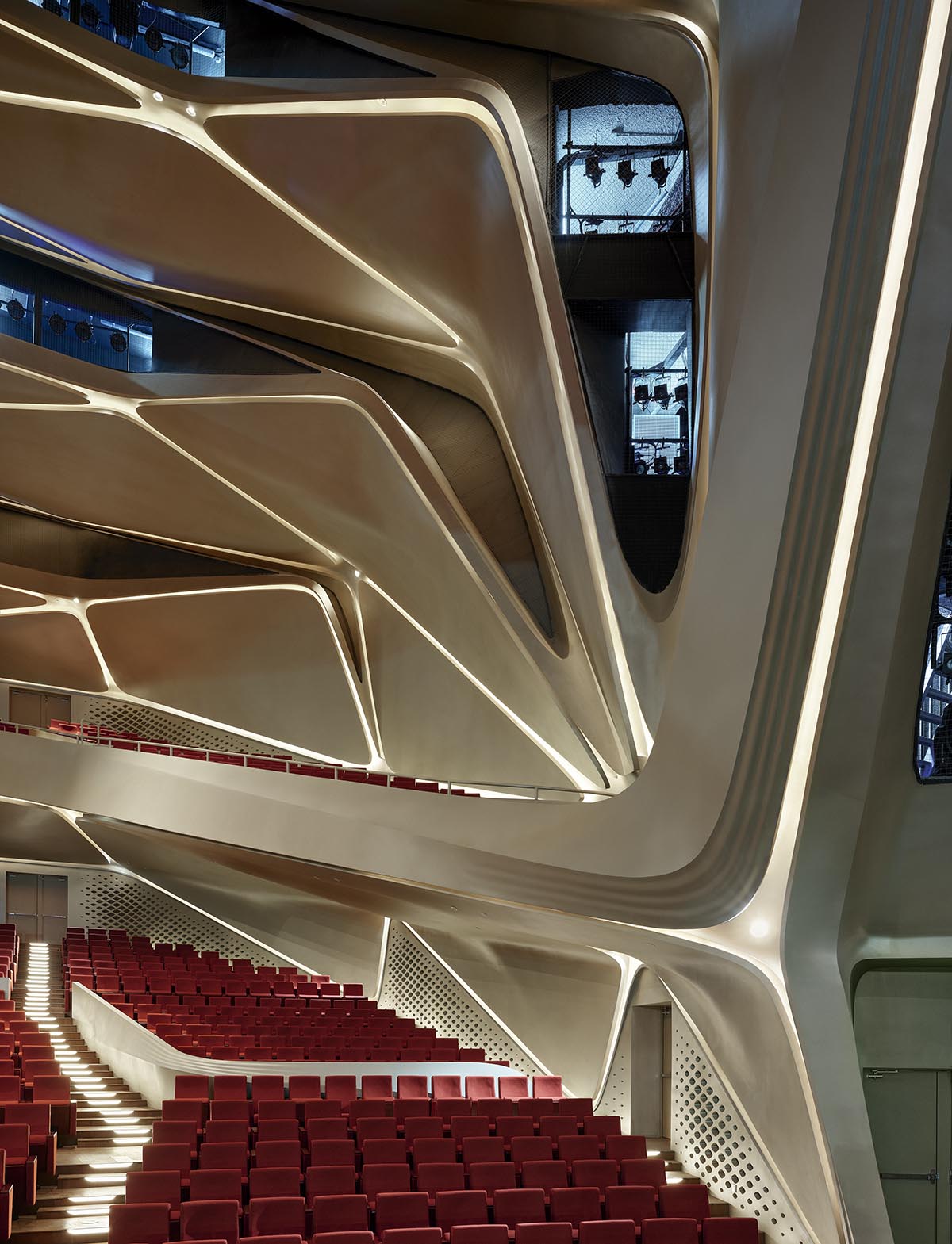 Zaha Hadid Architects completes Zhuhai Jinwan Civic Art Centre in China