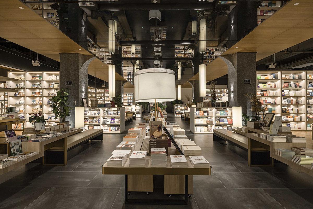 Gonverge Interior Design completes futuristic Fengdong E Pang Bookstore in Xi'an City